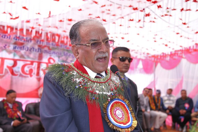 पार्टीलाई आफ्नै वर्ग र समुदाय तर्फ फर्काउने अभियान सुरु भएछः प्रचण्ड