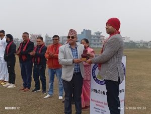 पवन कुमार सेठिया स्मृति क्रिकेट त्रिभुवन आर्मी क्लब