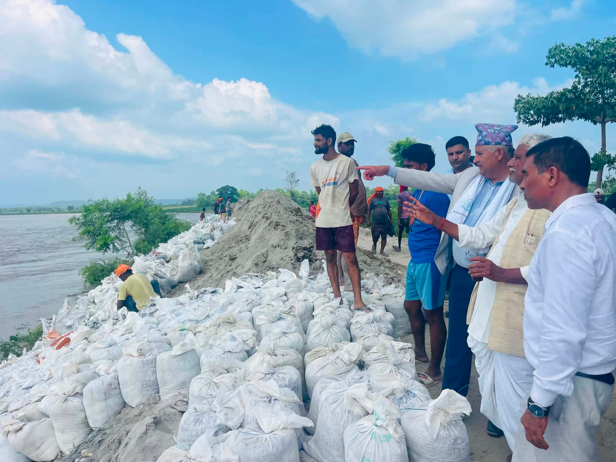 बजेट अभावले सुस्ताको नदी कटान नियन्त्रणको काम रोकिँदैन : मुख्यमन्त्री आचार्य
